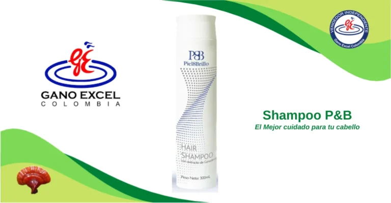Shampoo P&B de gano excel con ganoderma lucidum